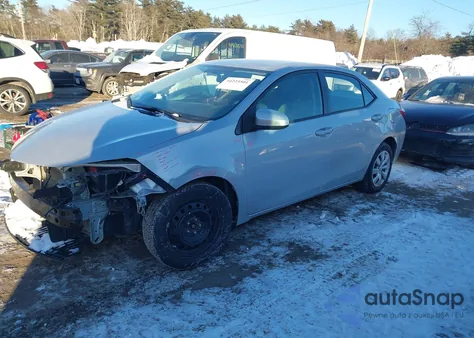 2016 Toyota Corolla Le from USA, damaged, VIN 2T1BURHE1GC715841